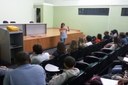 Reunião teve início às 18h no auditório do campus.