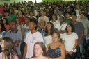 Recepção de pais e alunos (Foto: Germano Rangel)