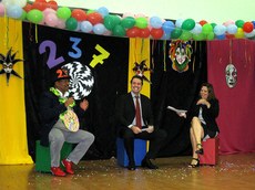 Os professores Severino Neto, Marcelo Vizeu e Ana Paula Siqueira. (Foto: Valdênia Lins)