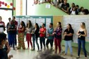 Apresentação dos servidores do Curso de Libras do NAPNEE. (Foto: Leonardo Saleh)