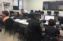 Estudantes participaram da competição Esquenta Maratona de programação, nos laboratórios de Informática do Campus Macaé.