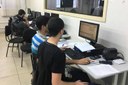 Estudantes participaram da competição Esquenta Maratona de programação, nos laboratórios de Informática do Campus Macaé.