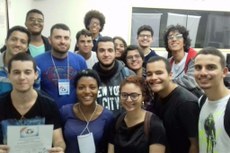 Estudantes participaram da competição Esquenta Maratona de programação, nos laboratórios de Informática do Campus Macaé.