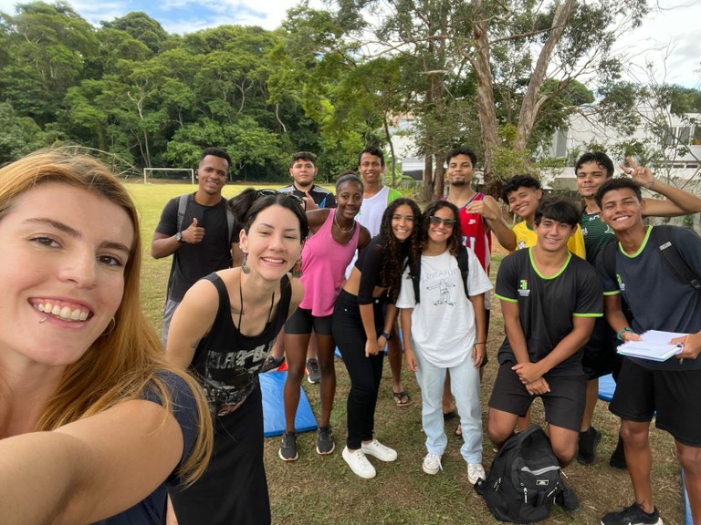 equipe de atletismo Campus Macaé