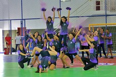 A abertura do evento contou com apresentações coreografadas das torcidas