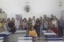 Servidores de Maricá com representantes de escolas do município