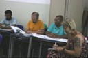 Após a posse, aconteceu a primeira reunião do grupo.