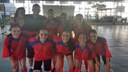 Atletas do futsal feminino do campus Maricá.