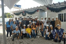 Os estudantes do IFF Maricá visitaram as instalações da Estação de Tratamento de Esgoto, em Araçatiba