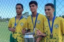 Alunos do IFF na conquista da Taça Cidade de Maricá. Foto: Divulgação/ E.C. Inoã