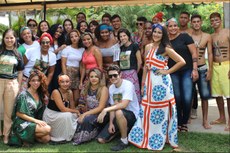 Estudantes e servidores participaram do evento.