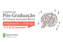 Semana da Pós-Graduação do IFF Maricá