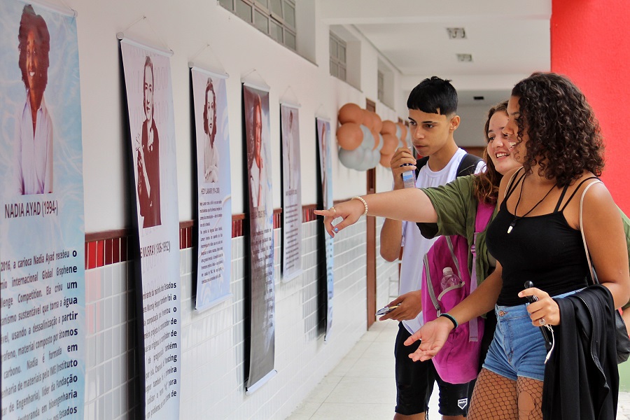 Exposição no IFF Maricá