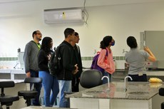 Os estudantes do Ensino Fundamental puderam conhecer um pouco mais sobre o IFF na visita