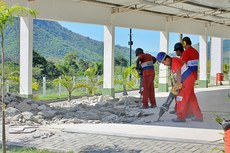 As obras têm duração estimada de até dois meses para conclusão 