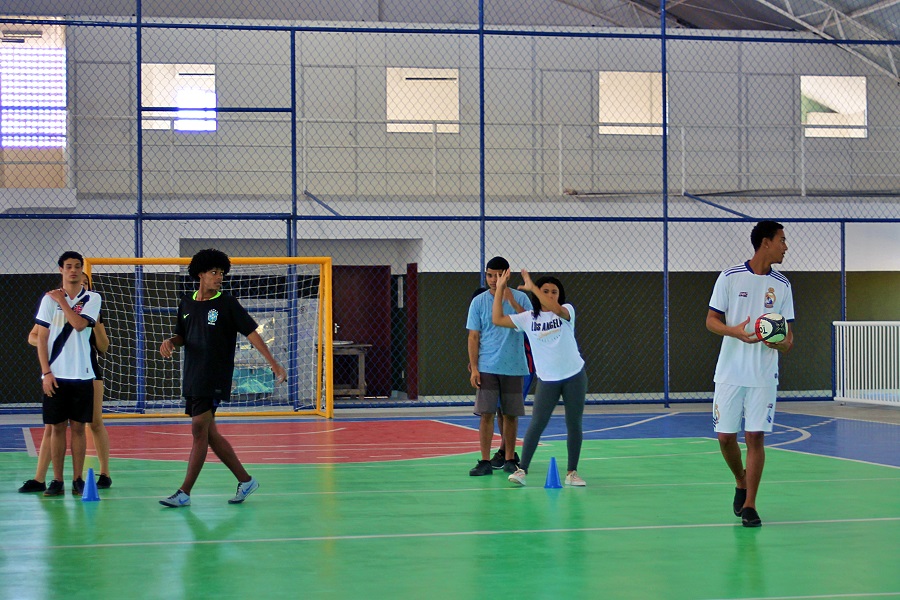 Treino do Polo de Rugby no IFF Maricá