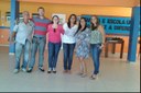 Equipe de Maricá em Escola Municipal de Saquarema para o combate ao aedes aegypti.