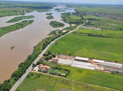 Vista aérea do Polo de Inovação