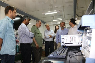 A visita da Embrapii ao Polo de Inovação aconteceu em fevereiro de 2016.