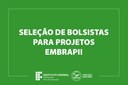 Polo de Inovação disponibiliza bolsas para projetos Embrapii