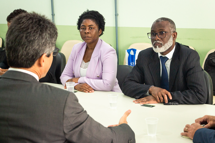 Polo de Inovação recebe a visita de reitor da Universidade de Luanda