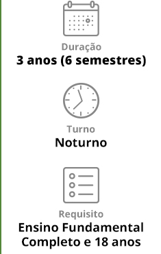 Dados dos Cursos PROEJA