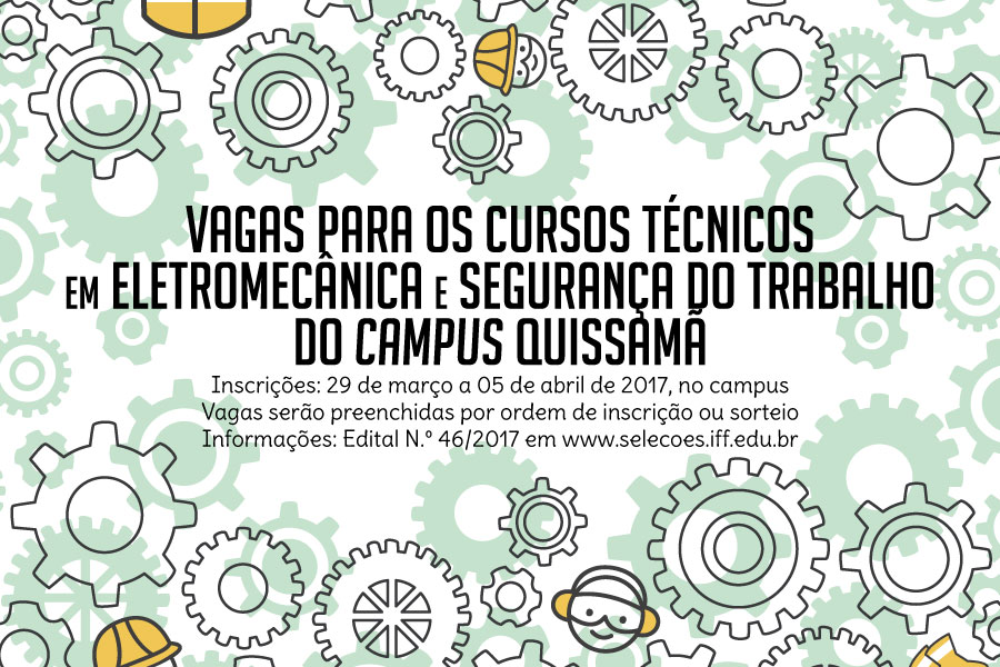 IFF oferta vagas para Cursos Técnicos no Campus Quissamã