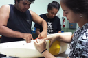 A equipe Quissaboat, único time formado por estudantes de nível técnico, se destacou com a construção de embarcação por impressão 3D.