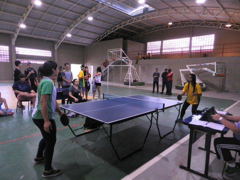 Atleta do Campus Pádua treina para participar do V JIF Sudeste