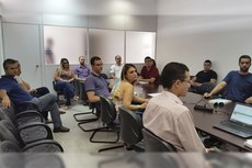 O diálogo contou com a participação da comissão local de PDI e integrantes da gestão do campus.