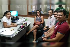 Gestores de Pádua e representantes da Copapa durante reunião.