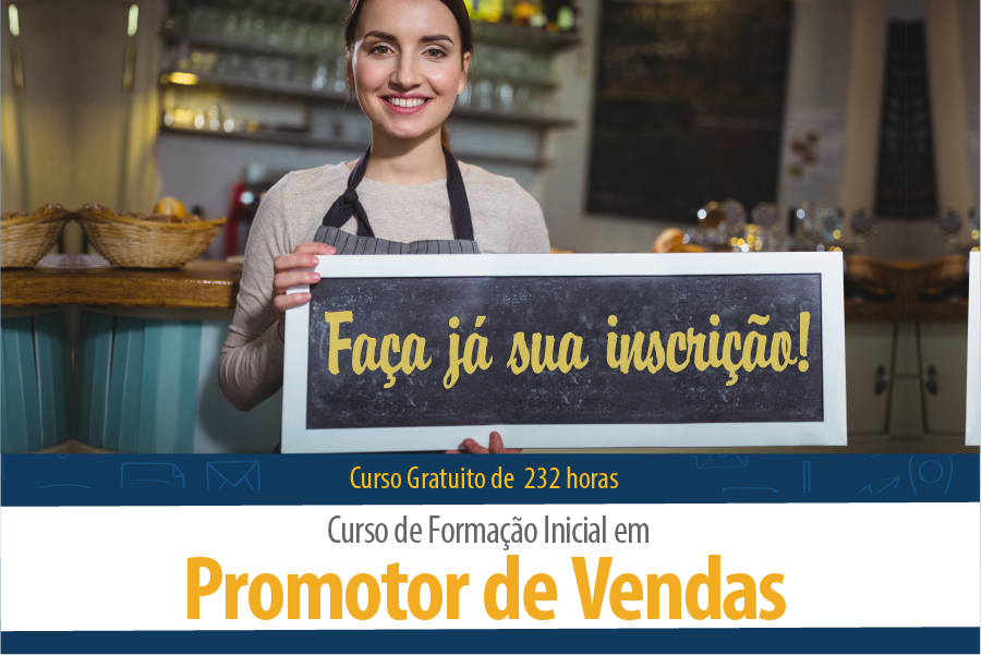 Inscrições abertas para Curso Profissionalizante de Promotor de Vendas no IFF Pádua