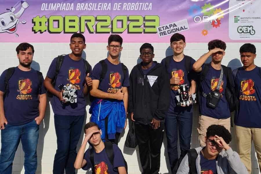 A equipe do IFF SJB participou da seletiva no Campus Cabo Frio