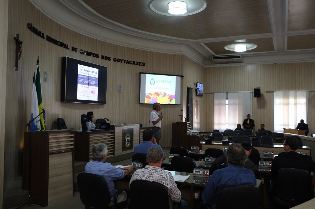 Palestra do professor Ronaldo