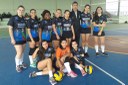 Equipe do Campos Centro, vencedora do voleibol feminino