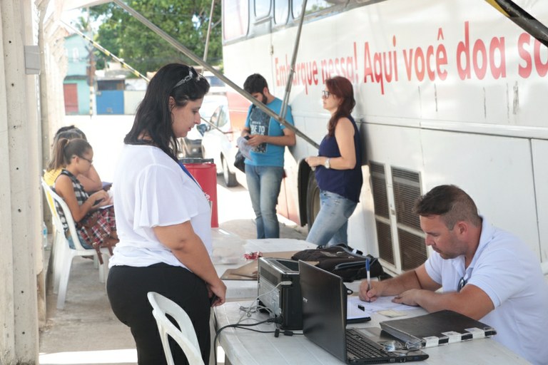 Comunidade do IFF participa de Campanha de Doação de Sangue na Reitoria