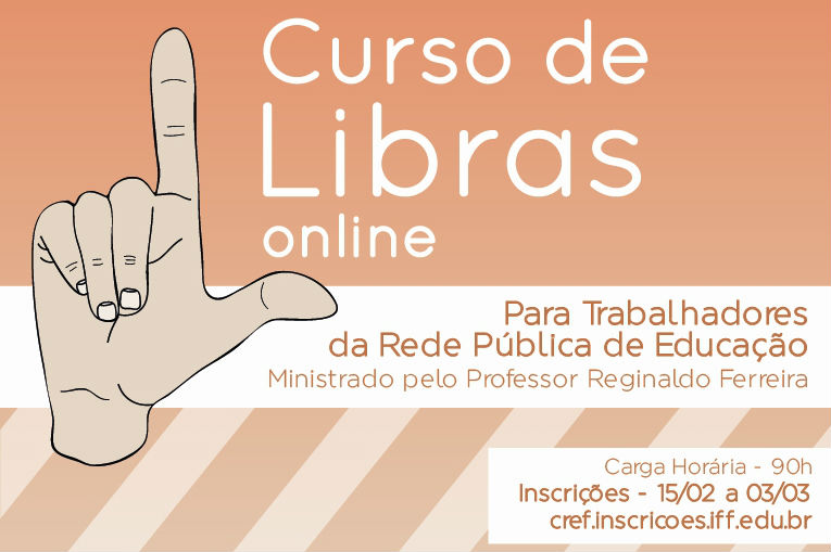 Curso de Libras para trabalhadores da educação