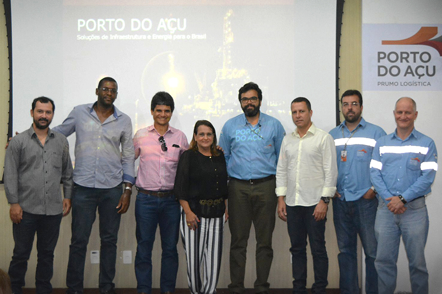 Gestores visitam instalações do Porto do Açu