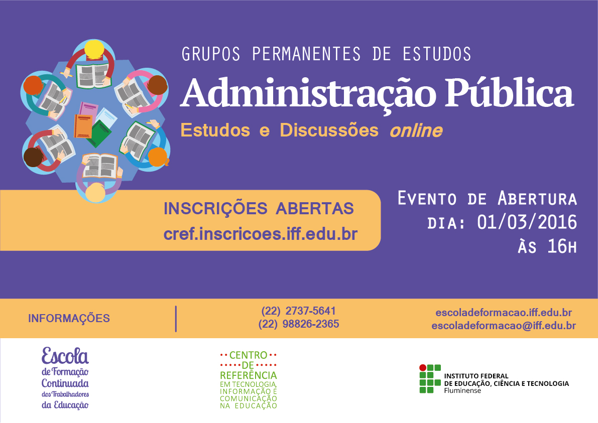 Grupo de estudos sobre Administração Pública