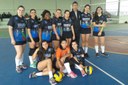 Time de voleibol feminino do Campus Campos Centro 