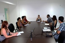 Reunião com os coordenadores dos projetos aconteceu no Centro de Referência.