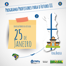 Inscrições no programa seguem até 25 de janeiro de 2016.