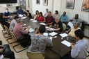 Reunião aconteceu na sala Rubens Moll do Campus Centro.