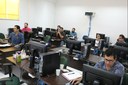 Curso aconteceu no laboratório de informática.