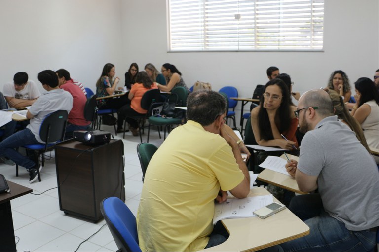 Servidores participam do primeiro curso do Ciclo de Formação Continuada de Docentes