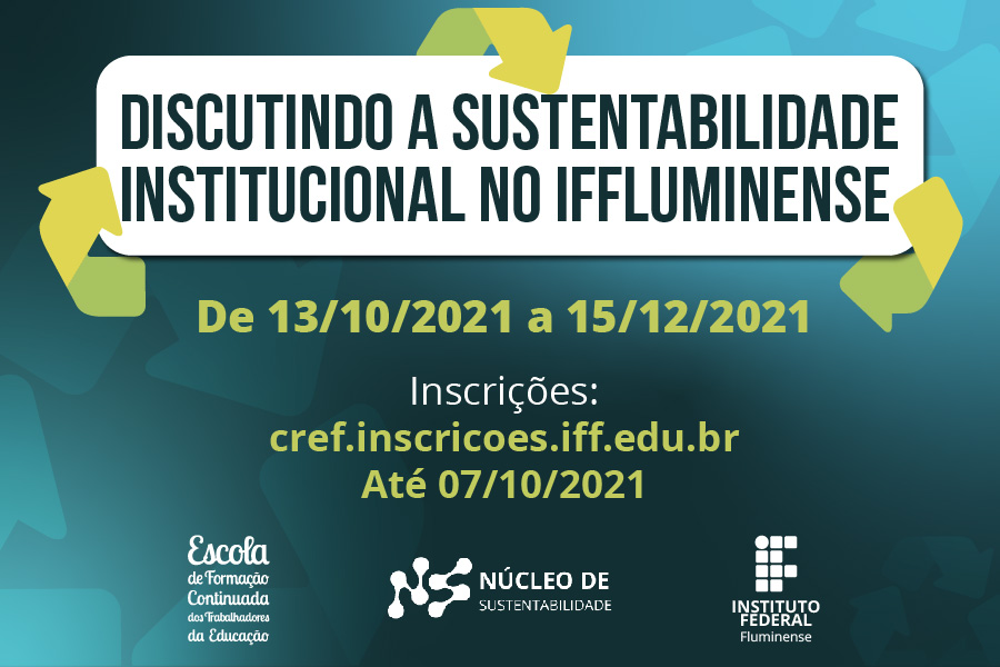 Discutindo Sustentabilidade Institucional no IFFluminense