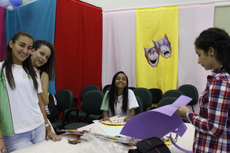 Equipe que trabalhou na produção do vídeo foi composta de alunos do curso Técnico em Meio Ambiente.