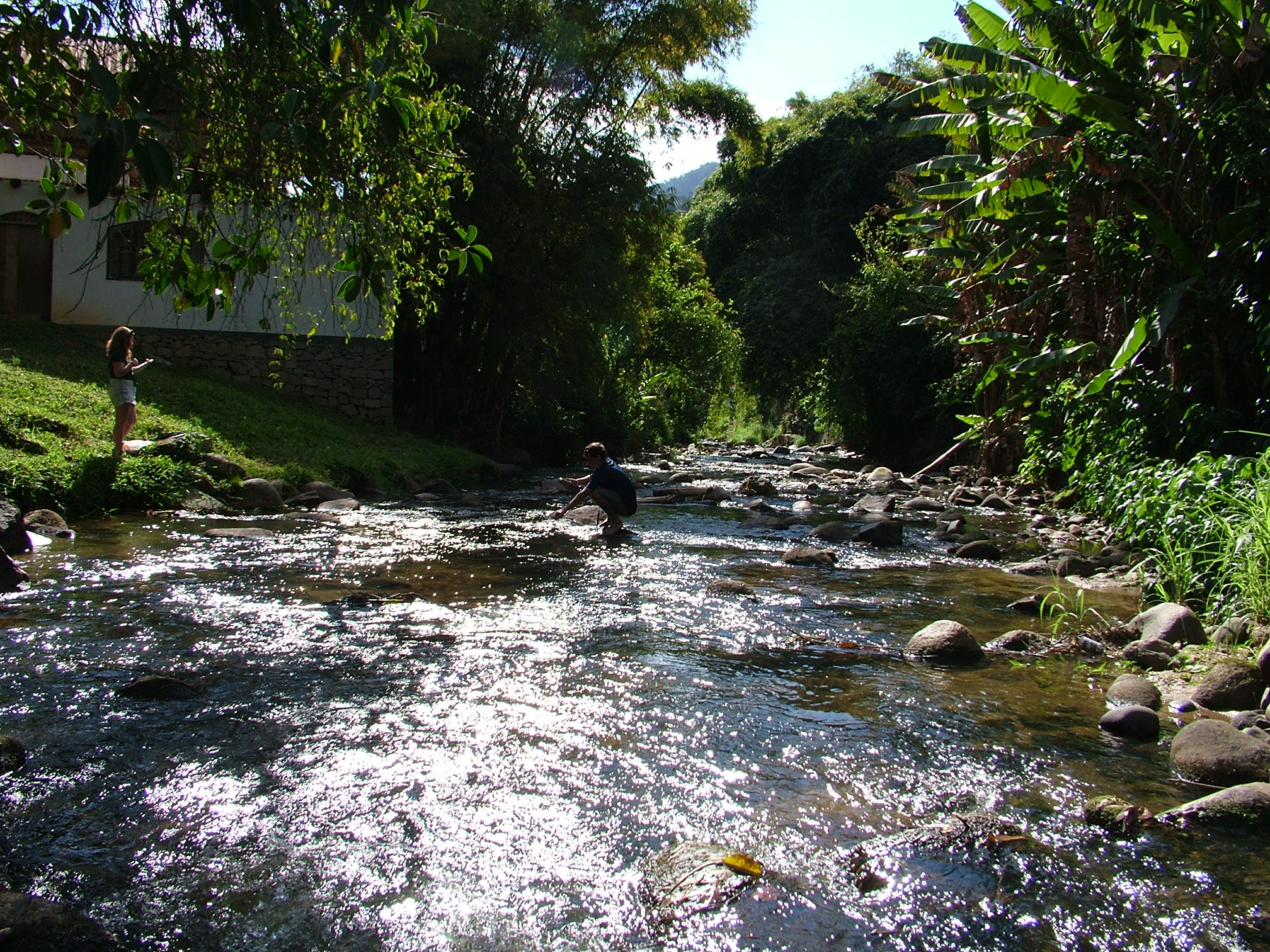 Macaé alto curso coleta