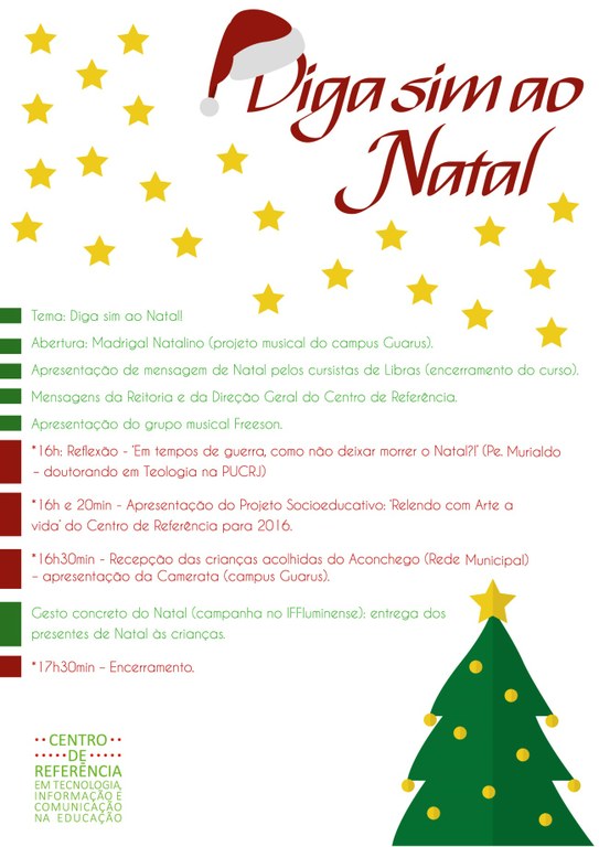 Campanha Diga Sim ao Natal