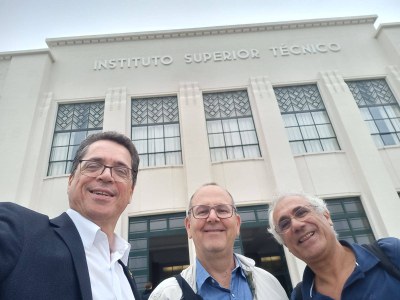 Representantes do doutorado AmbHidro/IFF participam de visita técnica em universidades de Portugal